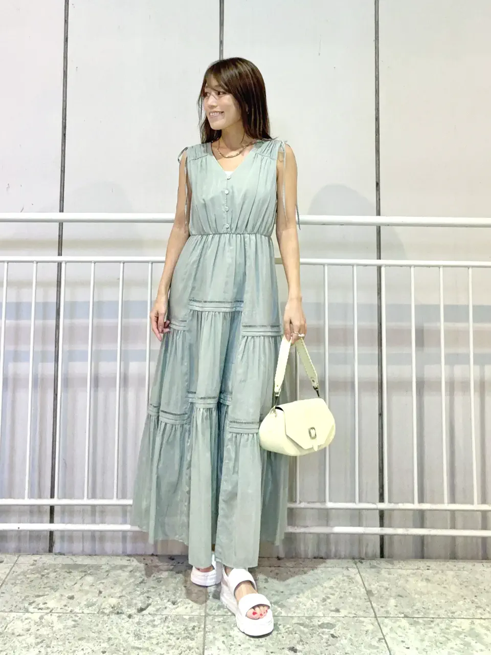 GRACE CONTINENTAL yukimi yonee コーディネート画像