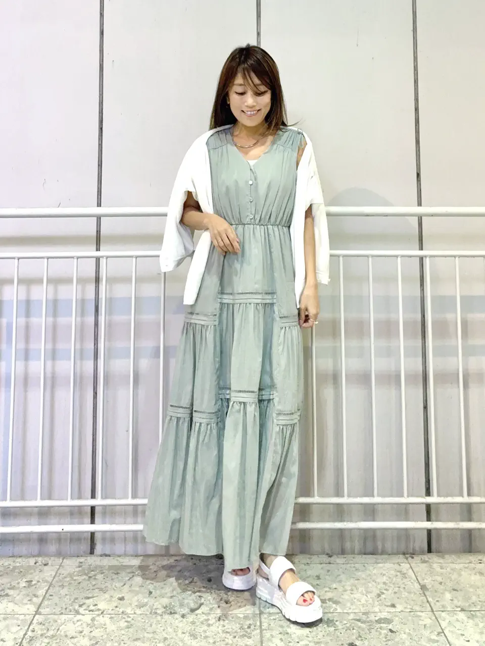 GRACE CONTINENTAL yukimi yonee コーディネート画像