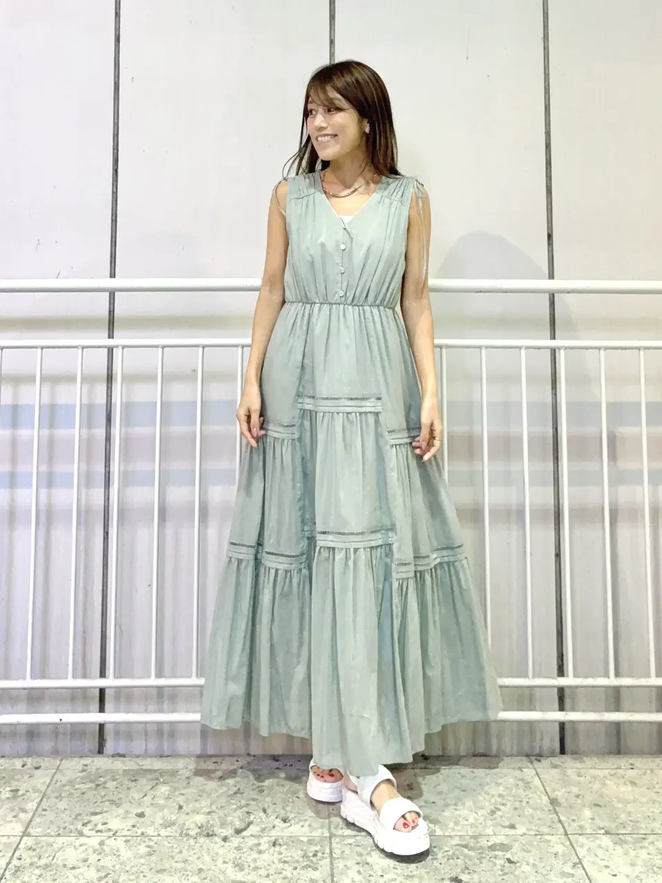 GRACE CONTINENTAL yukimi yonee コーディネート画像