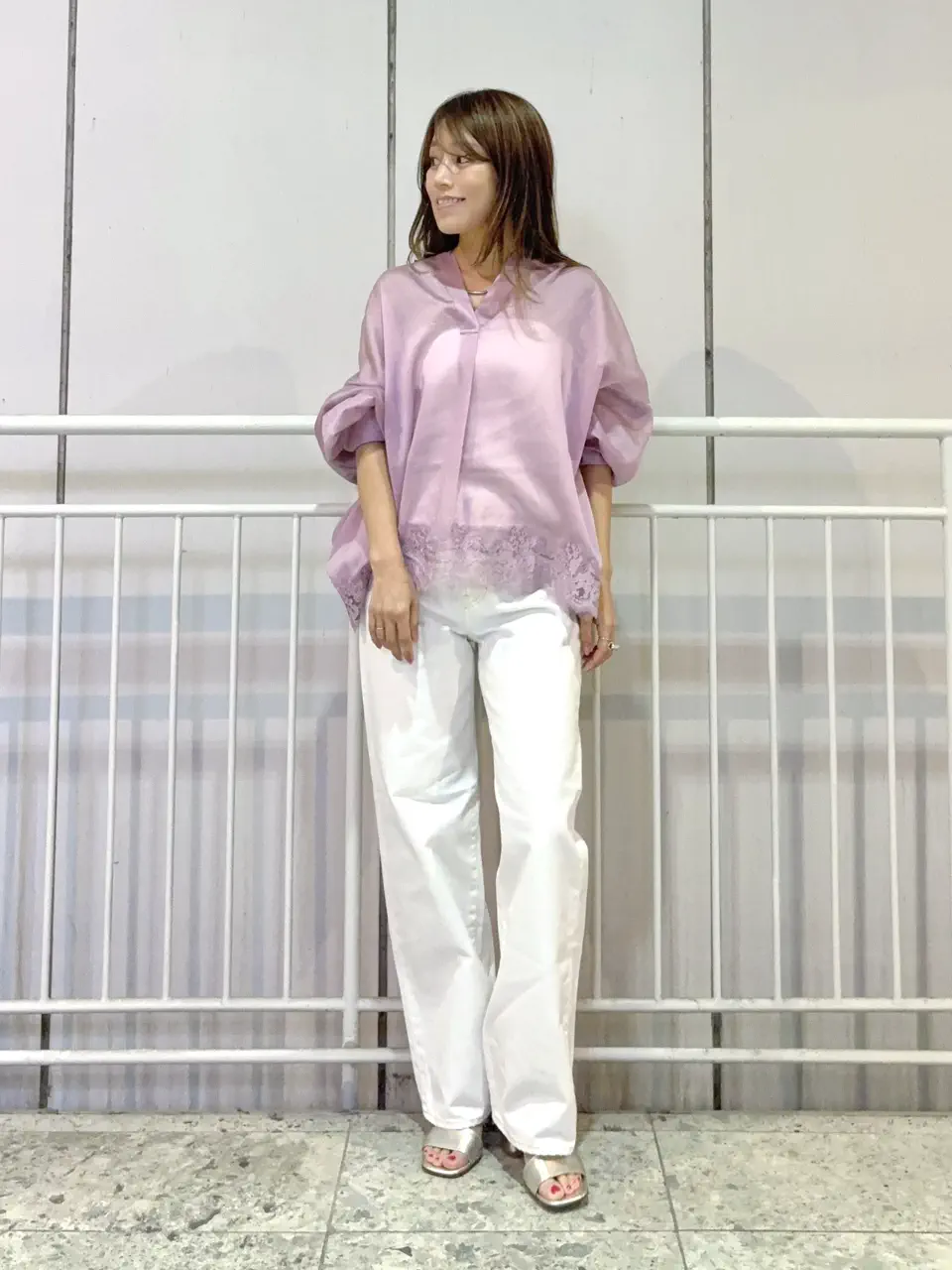 GRACE CONTINENTAL yukimi yonee コーディネート画像