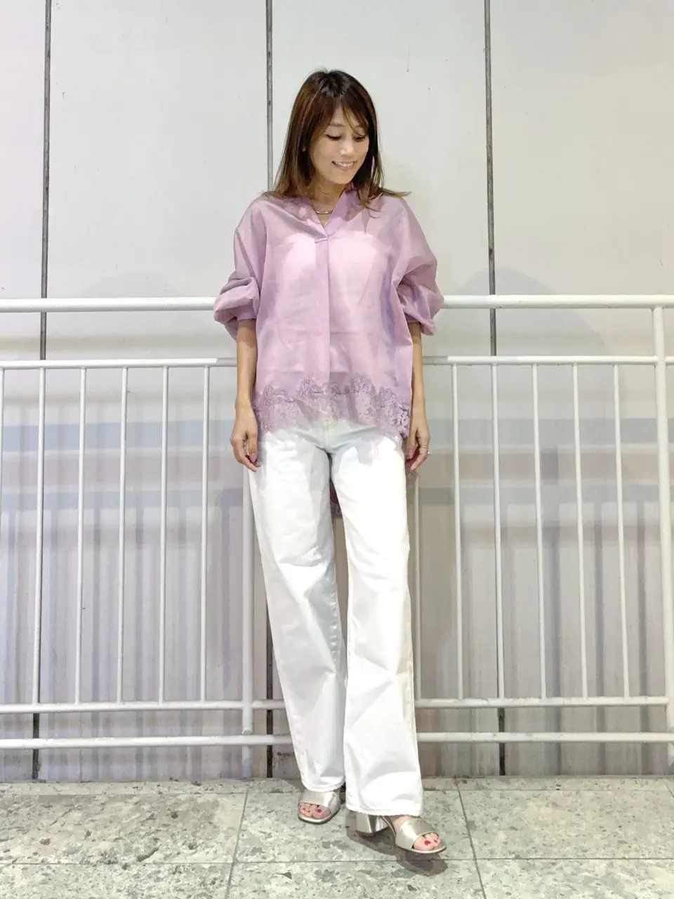 GRACE CONTINENTAL yukimi yonee コーディネート画像