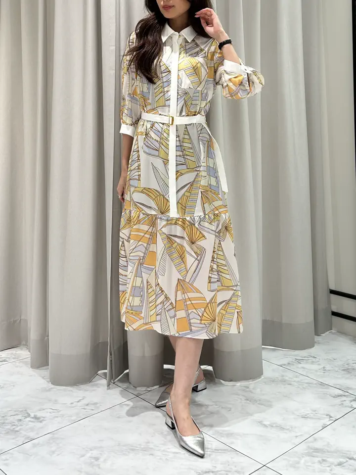 GRACE CONTINENTAL 志田　悠 コーディネート画像