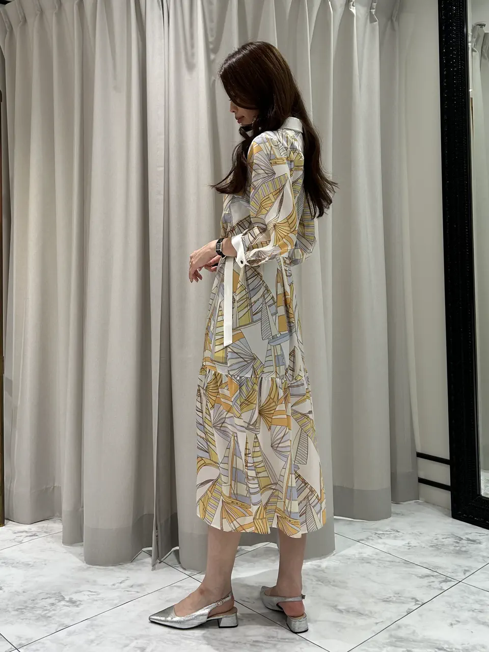 GRACE CONTINENTAL 志田　悠 コーディネート画像