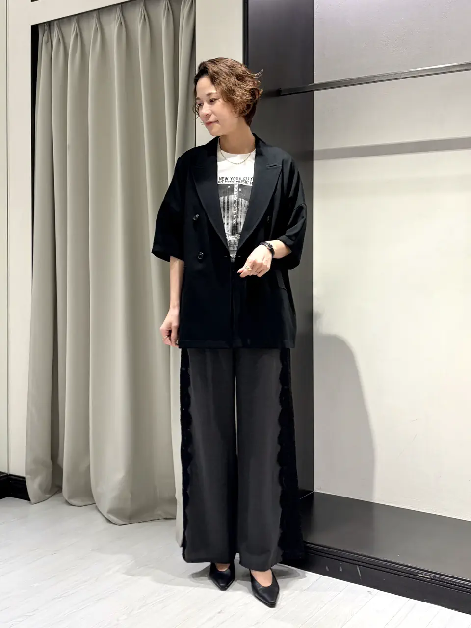  亀田 未希 コーディネート画像