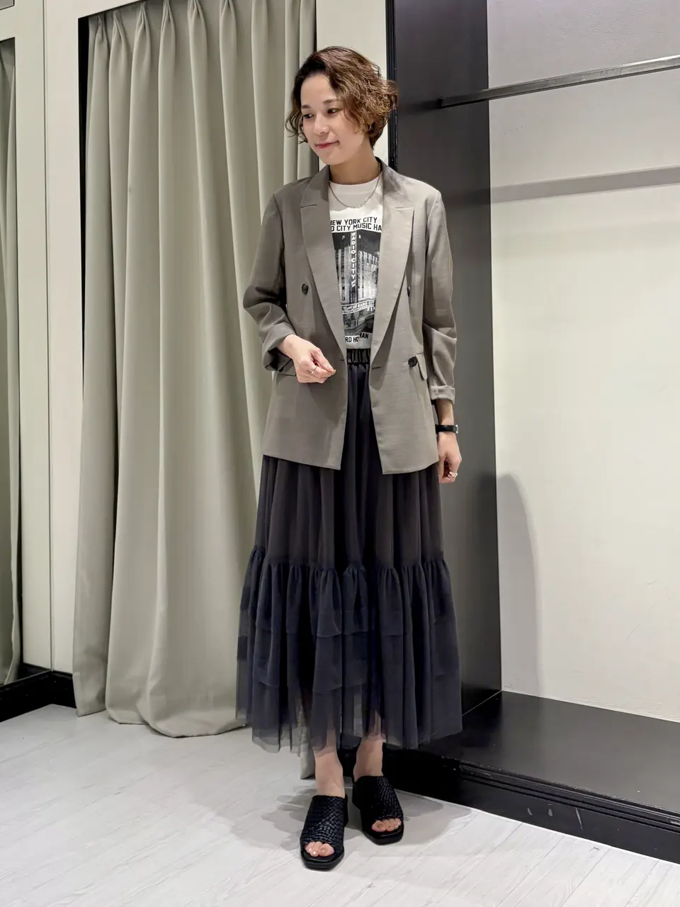  亀田 未希 コーディネート画像