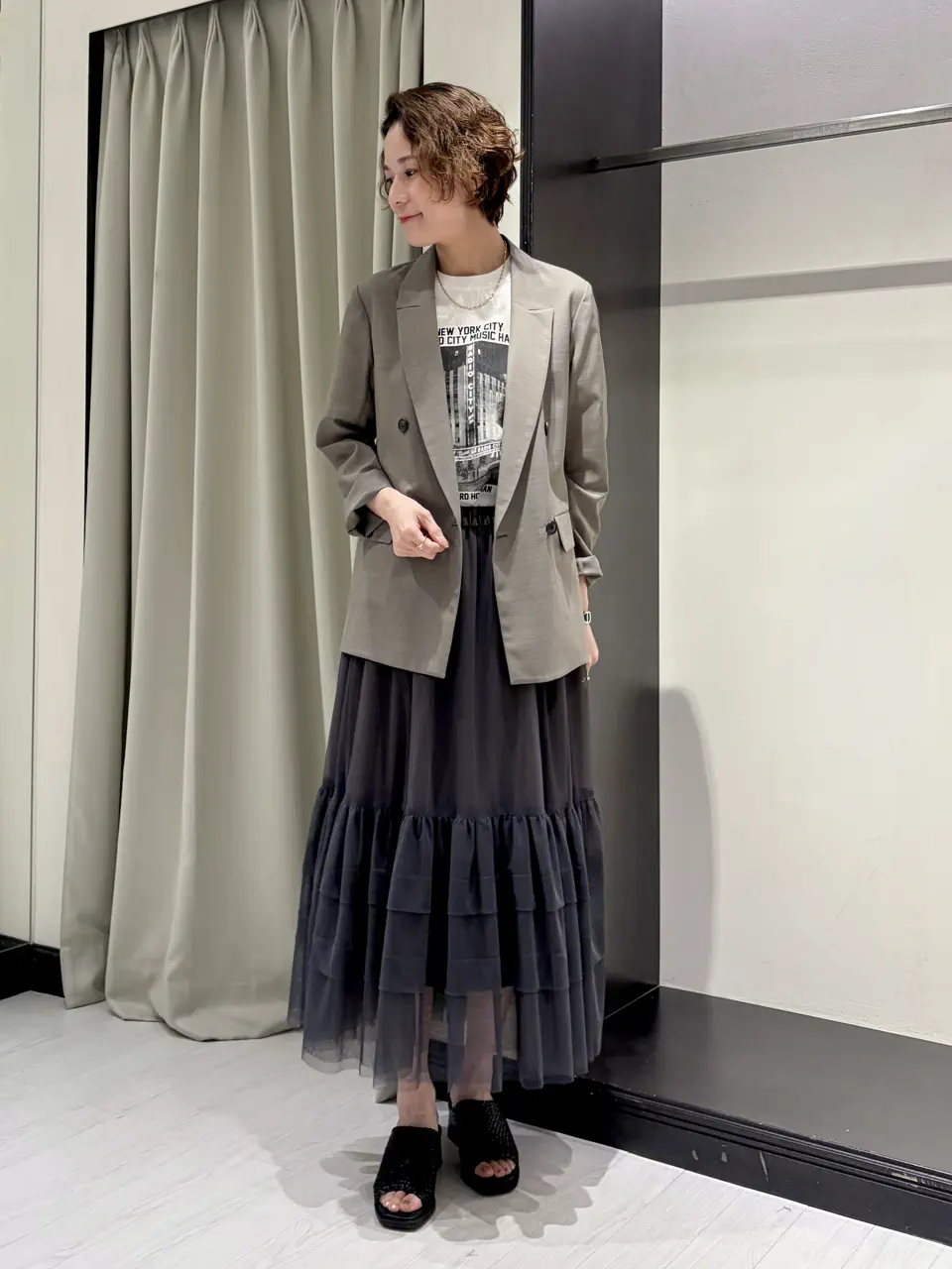 GRACE CONTINENTAL 亀田 未希 コーディネート画像