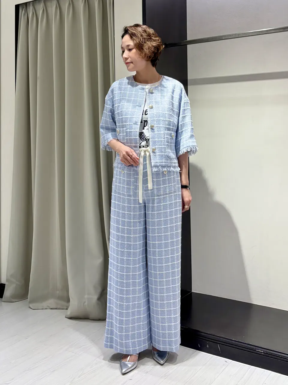 GRACE CONTINENTAL 亀田 未希 コーディネート画像