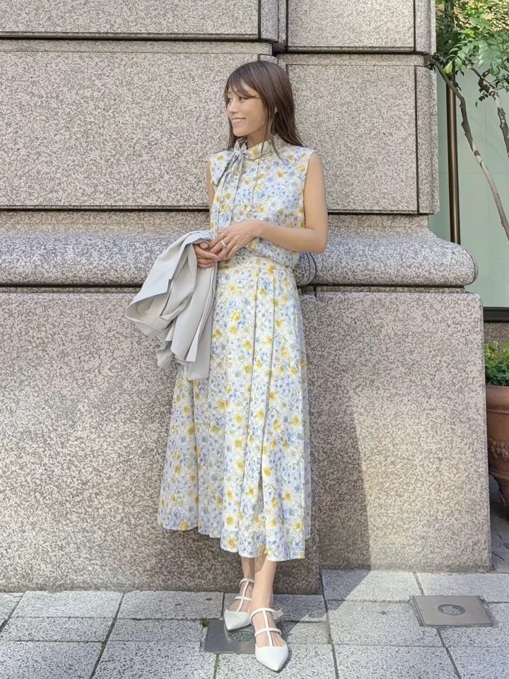 GRACE CONTINENTAL yukimi yonee コーディネート画像