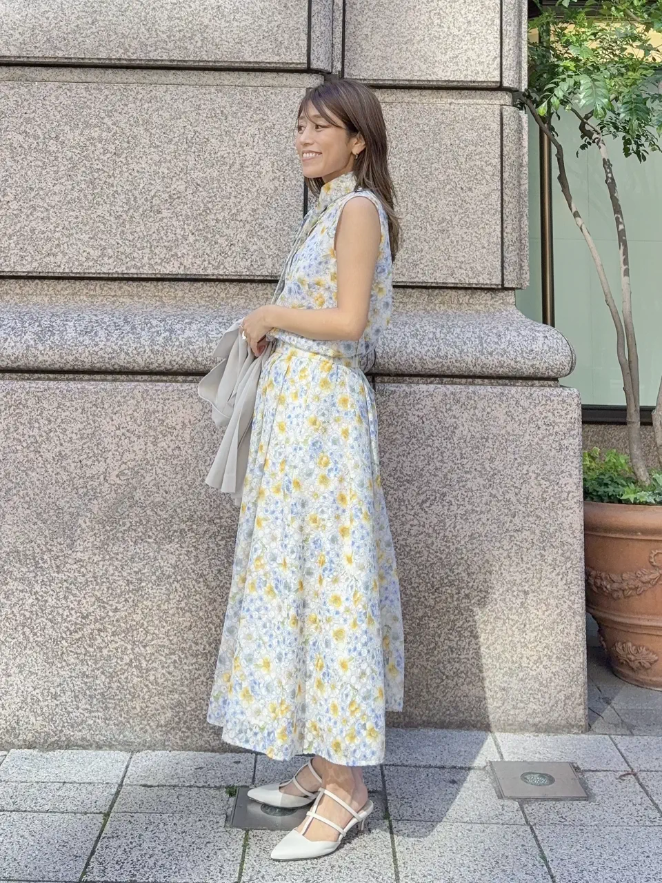 GRACE CONTINENTAL yukimi yonee コーディネート画像