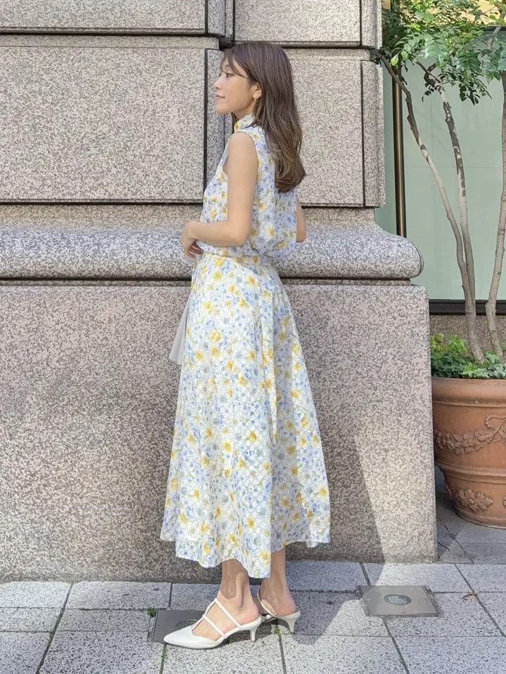 GRACE CONTINENTAL yukimi yonee コーディネート画像