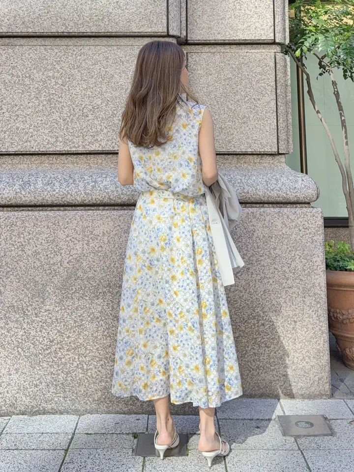 GRACE CONTINENTAL yukimi yonee コーディネート画像