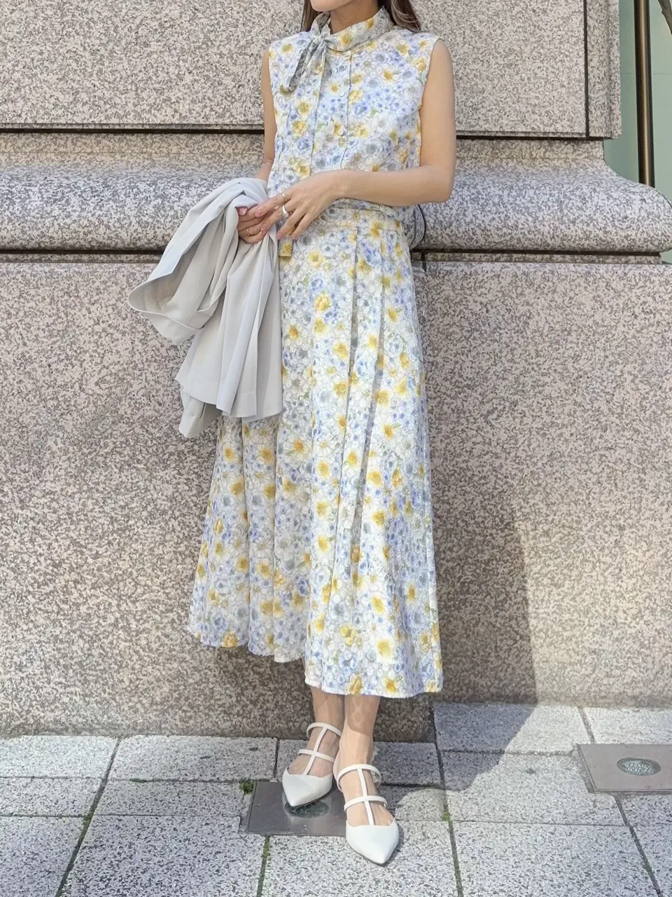 GRACE CONTINENTAL yukimi yonee コーディネート画像