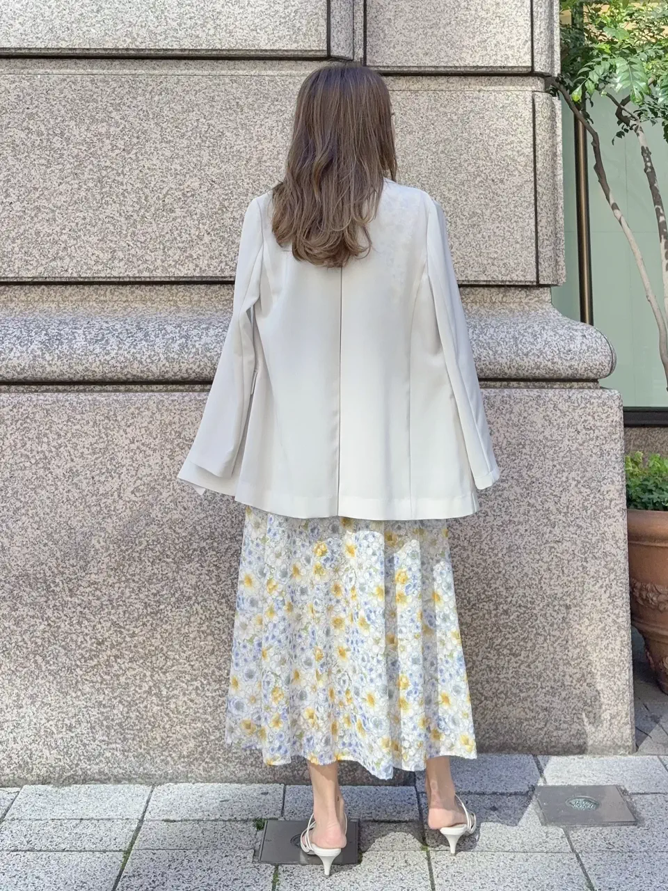 GRACE CONTINENTAL yukimi yonee コーディネート画像