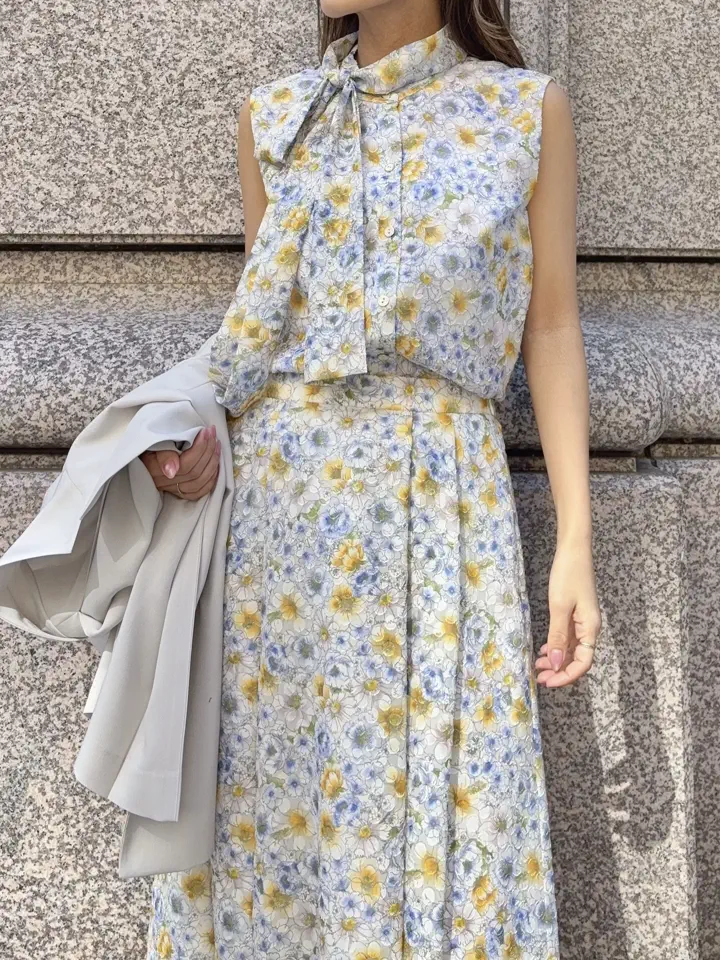 GRACE CONTINENTAL yukimi yonee コーディネート画像