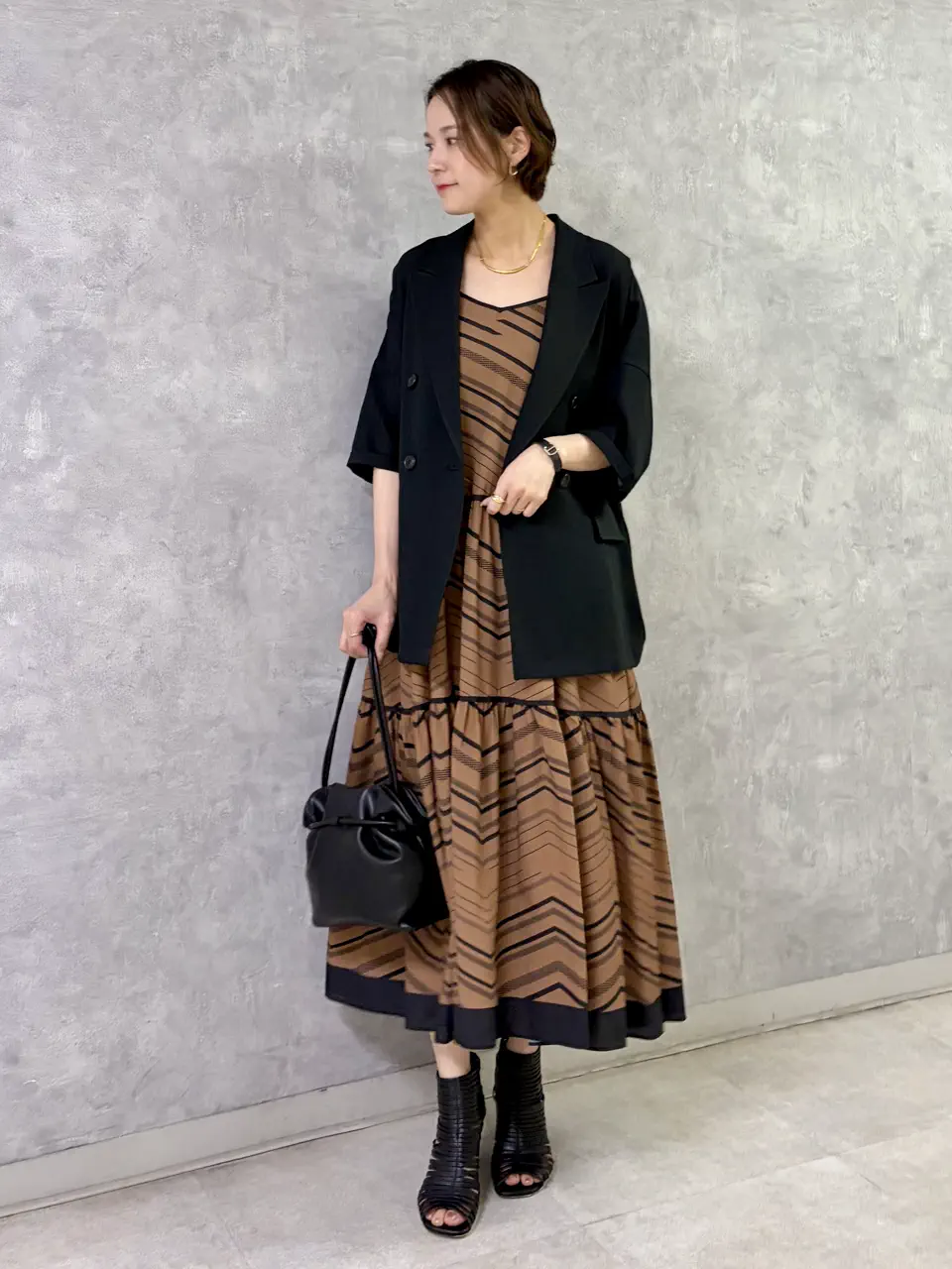  亀田 未希 コーディネート画像