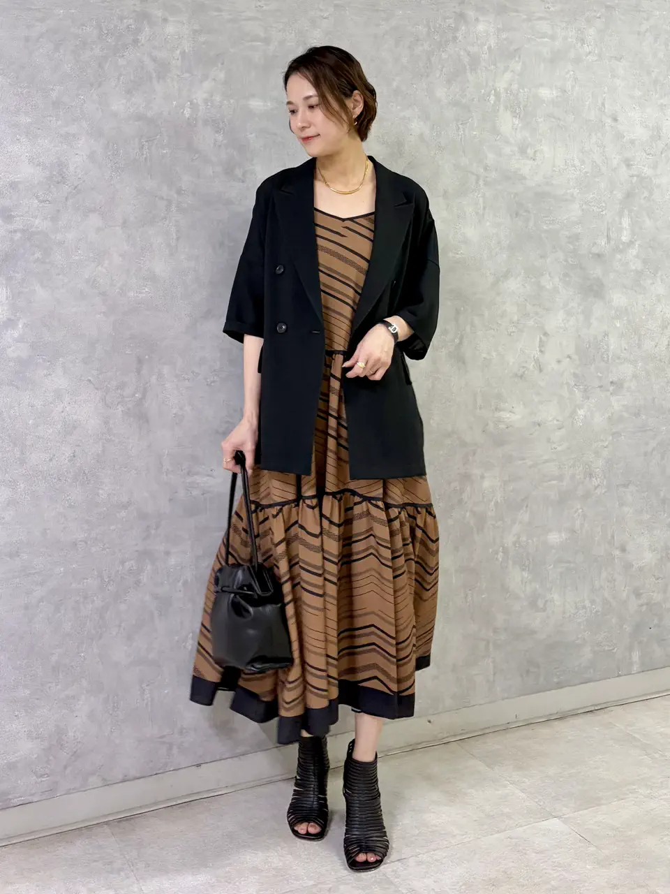 GRACE CONTINENTAL 亀田 未希 コーディネート画像