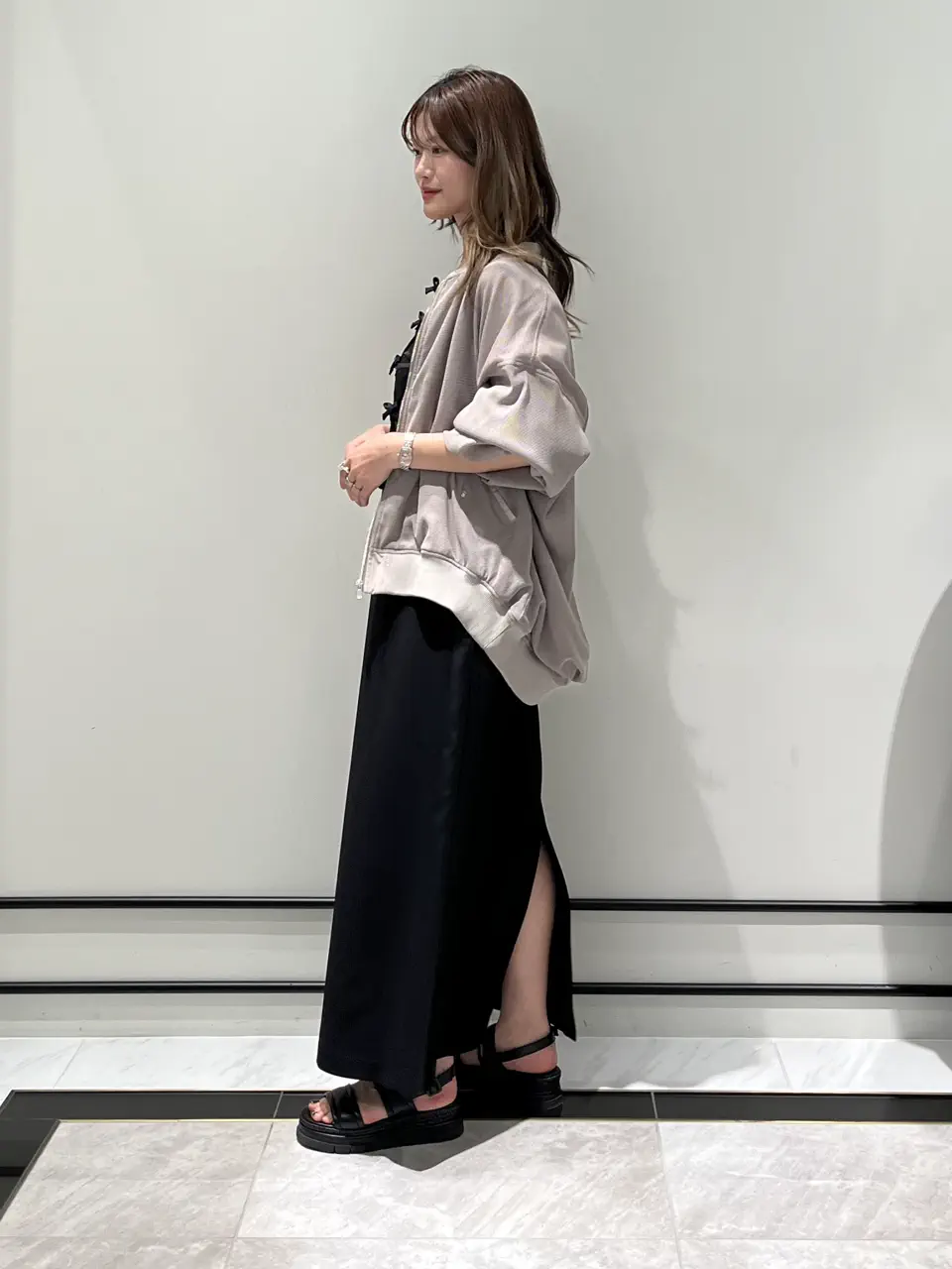 GRACE CONTINENTAL A.Kameyama コーディネート画像