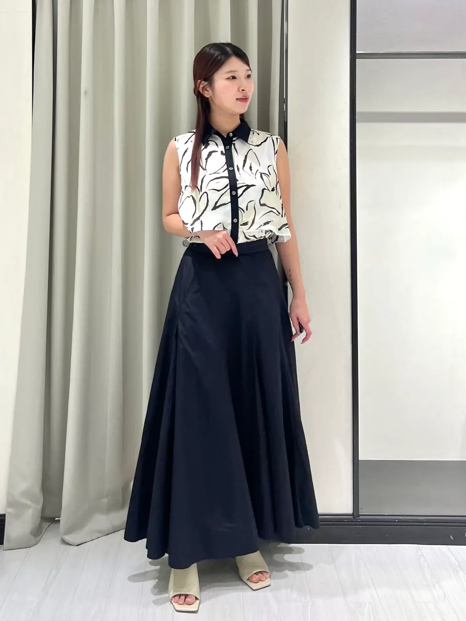 GRACE CONTINENTAL NORIA コーディネート画像