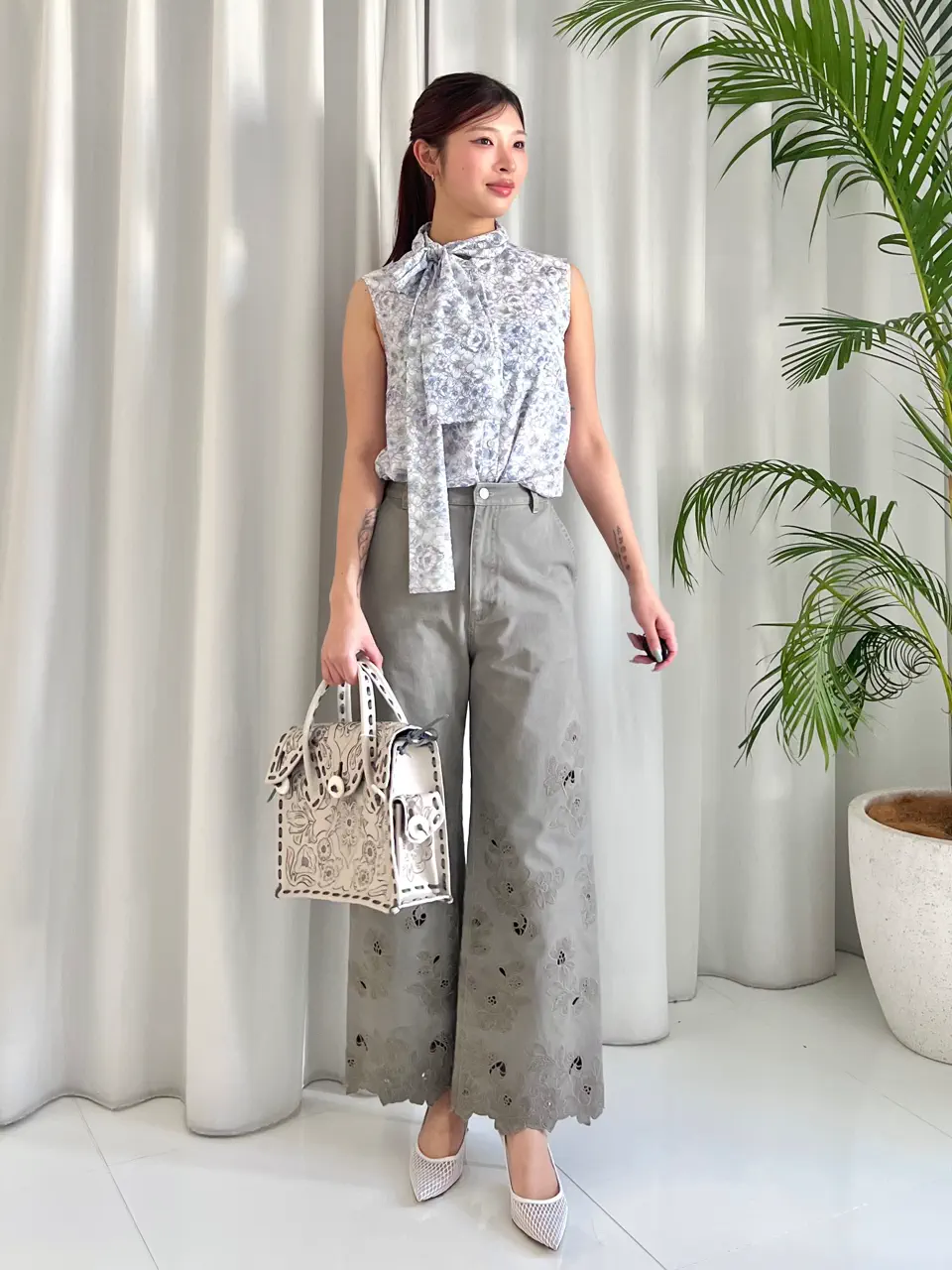 GRACE CONTINENTAL NORIA コーディネート画像