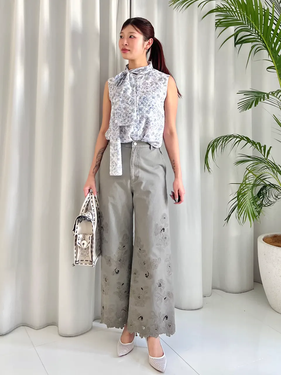 GRACE CONTINENTAL NORIA コーディネート画像