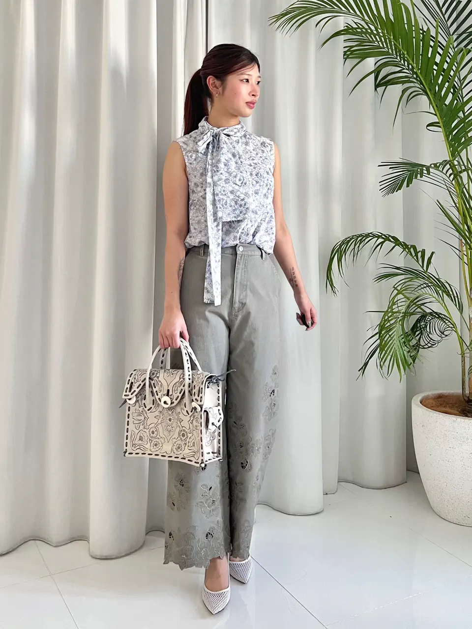 GRACE CONTINENTAL NORIA コーディネート画像