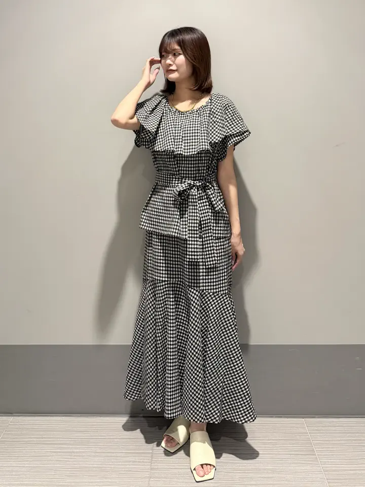 GRACE CONTINENTAL MORITA AI コーディネート画像