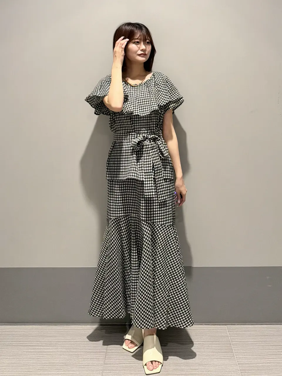 GRACE CONTINENTAL MORITA AI コーディネート画像