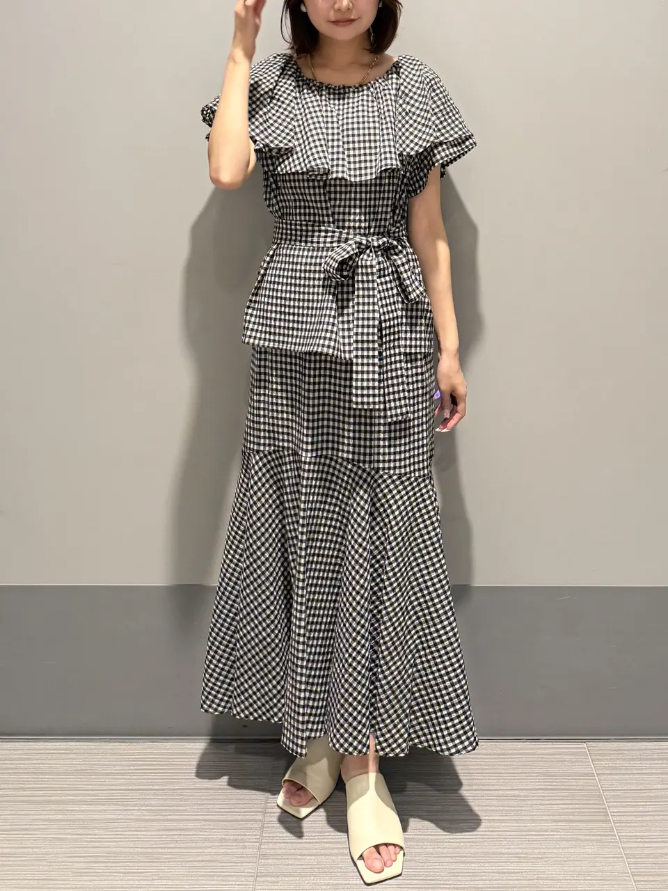 GRACE CONTINENTAL MORITA AI コーディネート画像