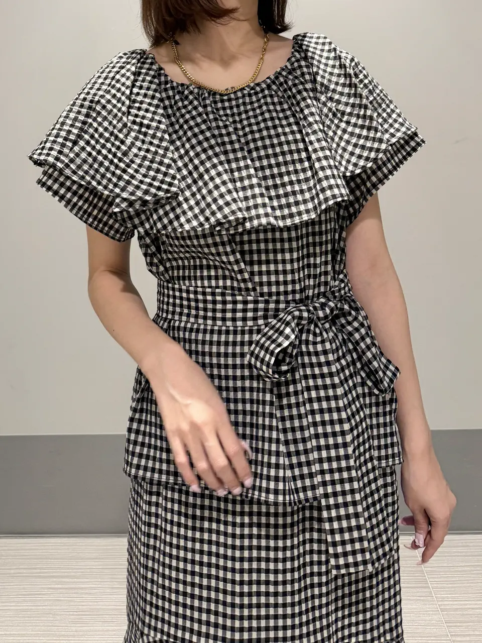 GRACE CONTINENTAL MORITA AI コーディネート画像