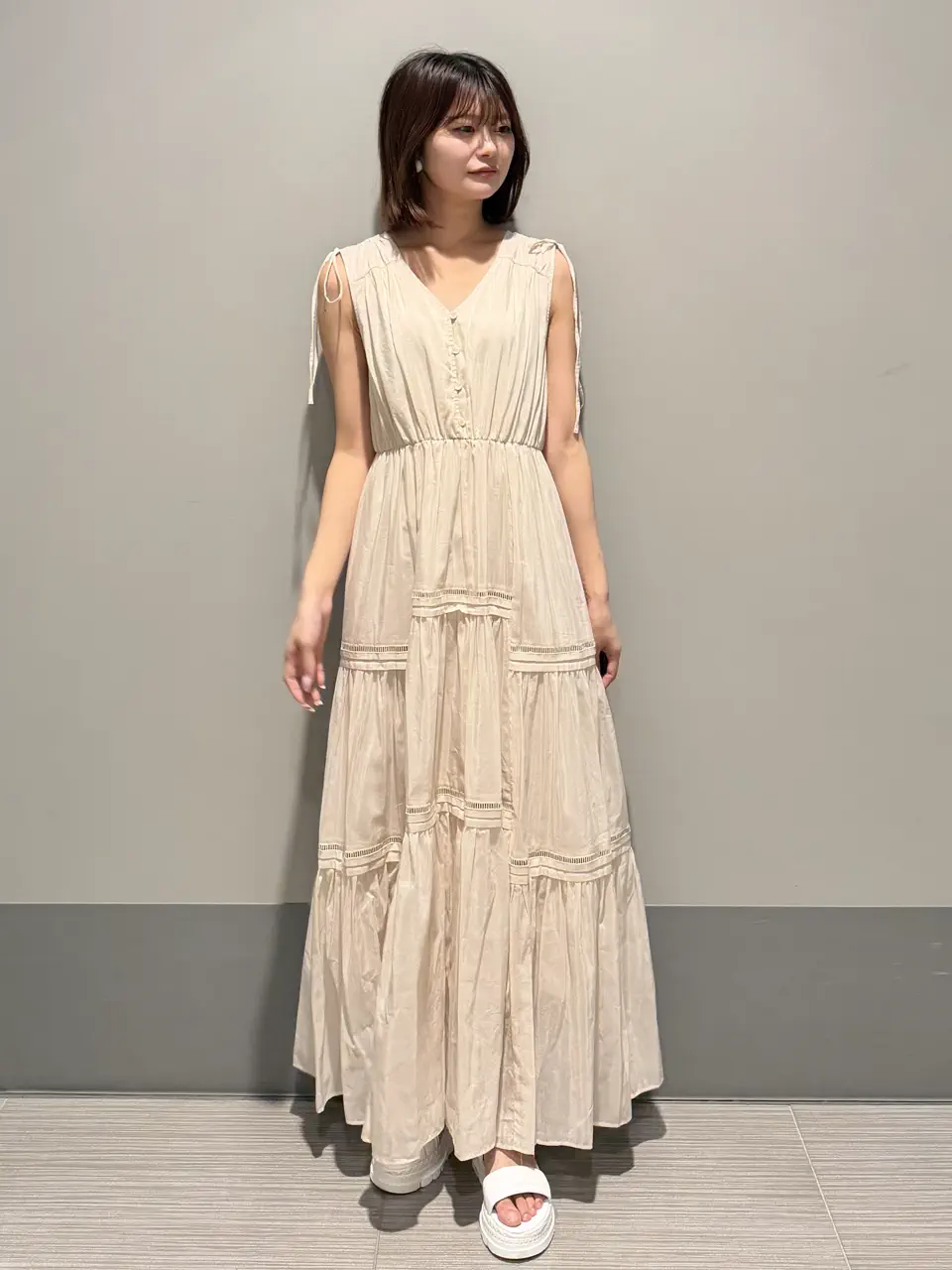 GRACE CONTINENTAL MORITA AI コーディネート画像