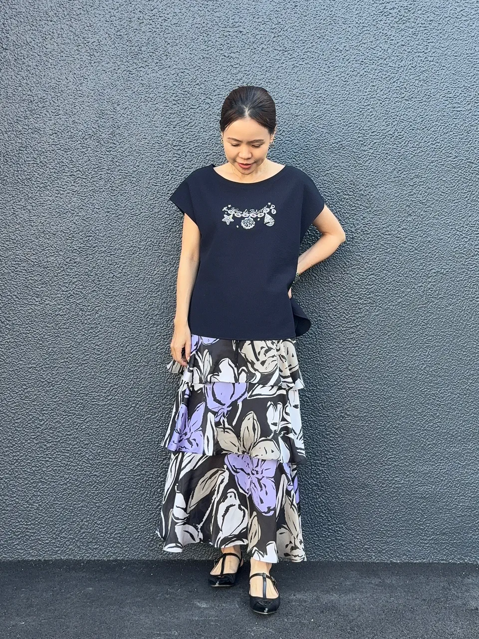 GRACE CONTINENTAL 穐山　香織 コーディネート画像