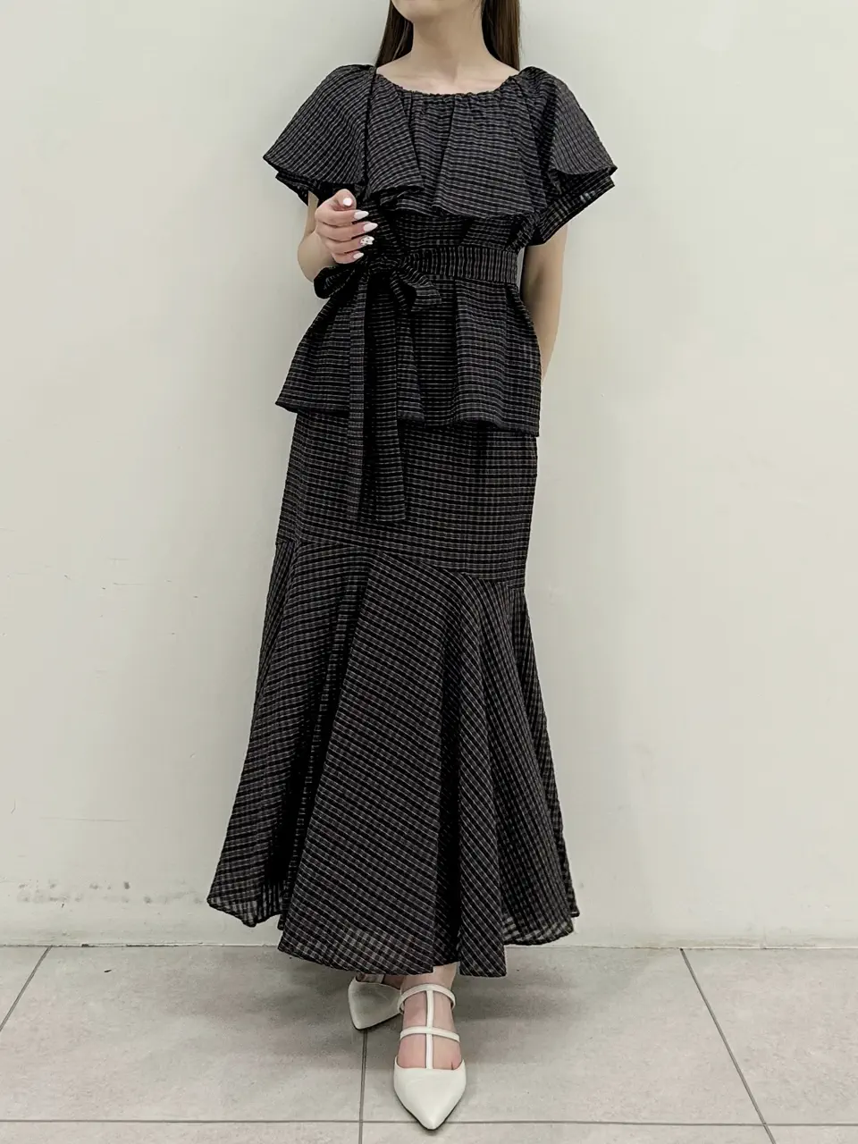 GRACE CONTINENTAL Miu Akamatsu コーディネート画像