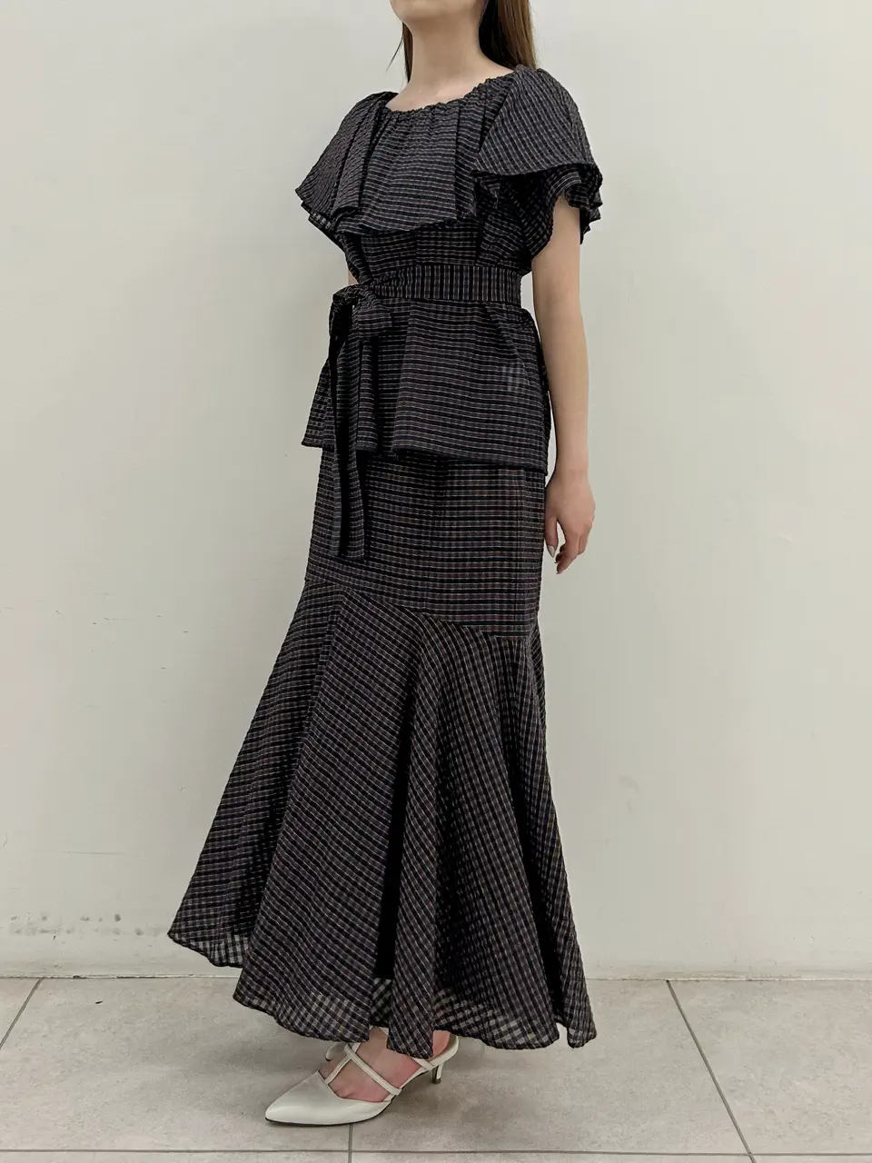 GRACE CONTINENTAL Miu Akamatsu コーディネート画像