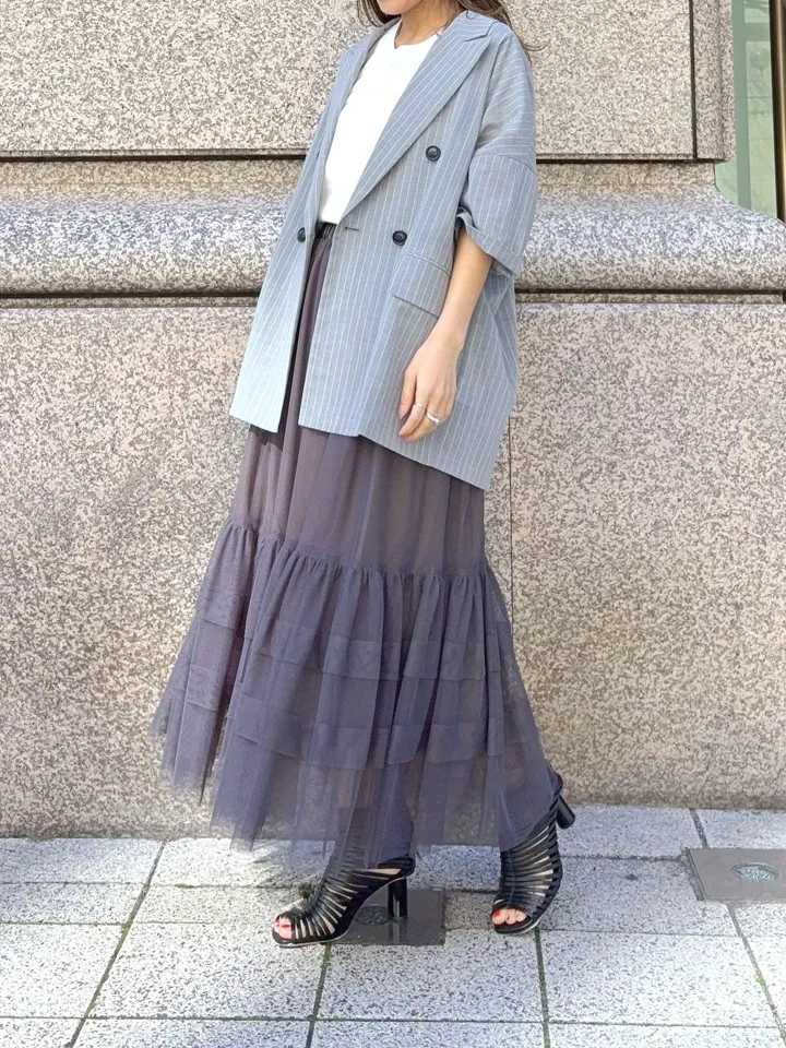 GRACE CONTINENTAL yukimi yonee コーディネート画像