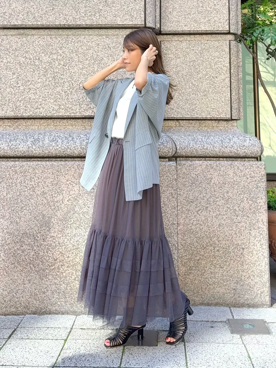 GRACE CONTINENTAL(グレースコンチネンタル) レディース デニム バイ