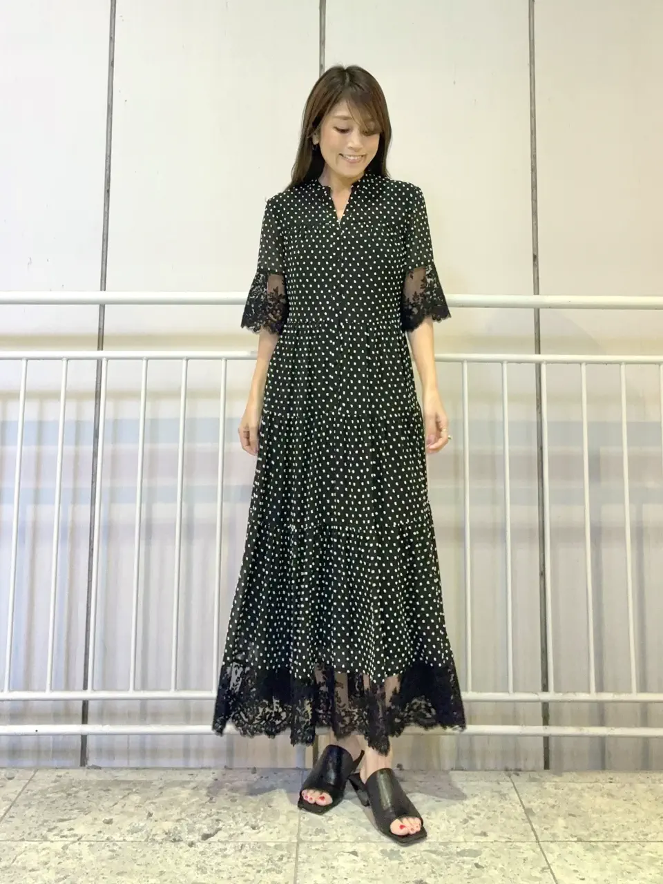 GRACE CONTINENTAL yukimi yonee コーディネート画像