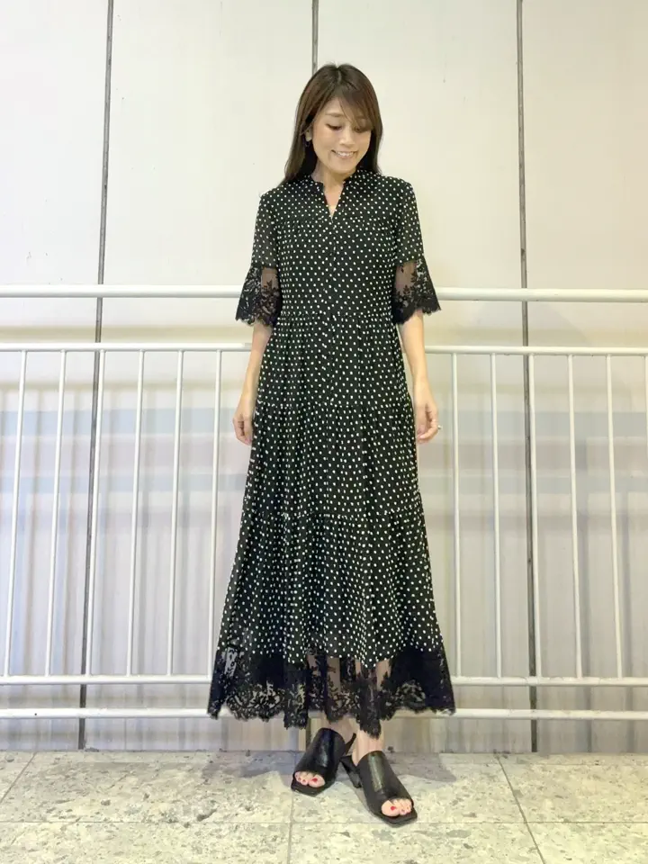 GRACE CONTINENTAL yukimi yonee コーディネート画像