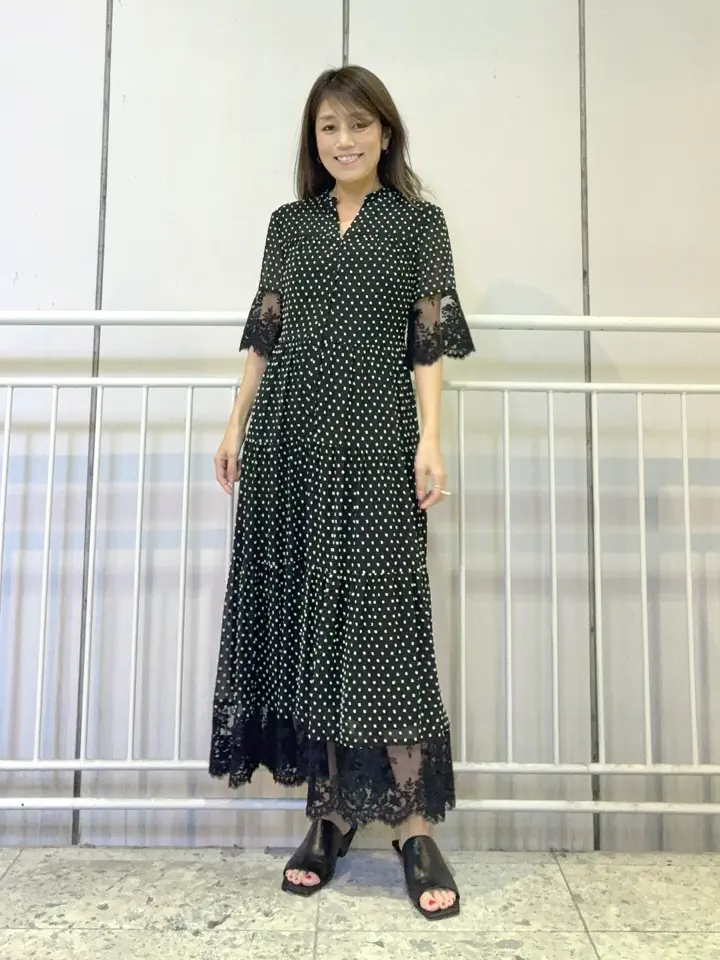 GRACE CONTINENTAL yukimi yonee コーディネート画像