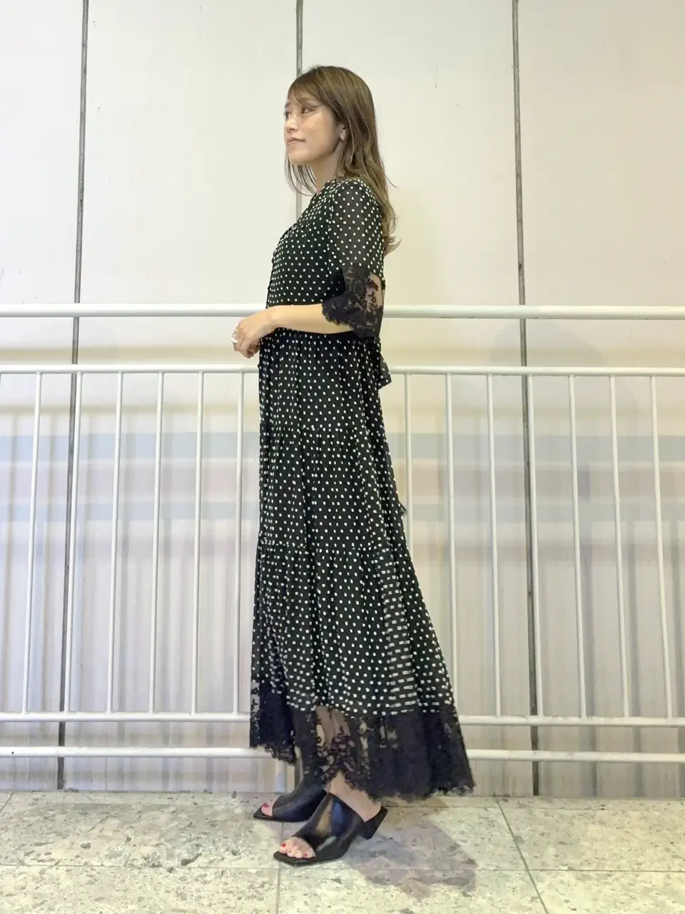 GRACE CONTINENTAL yukimi yonee コーディネート画像