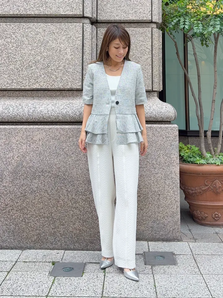 GRACE CONTINENTAL yukimi yonee コーディネート画像