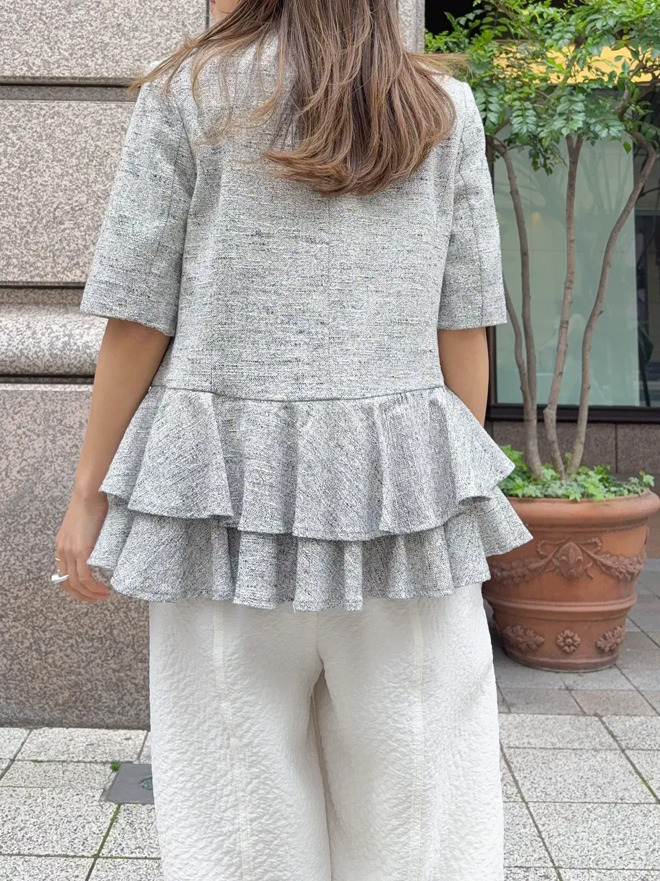 GRACE CONTINENTAL yukimi yonee コーディネート画像