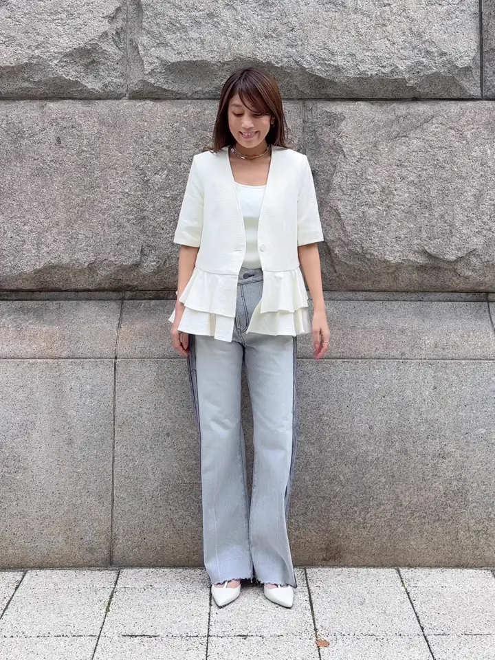 GRACE CONTINENTAL yukimi yonee コーディネート画像