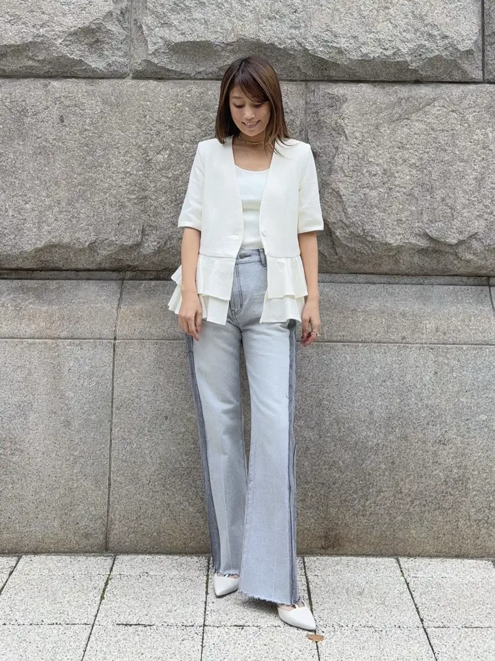 GRACE CONTINENTAL yukimi yonee コーディネート画像