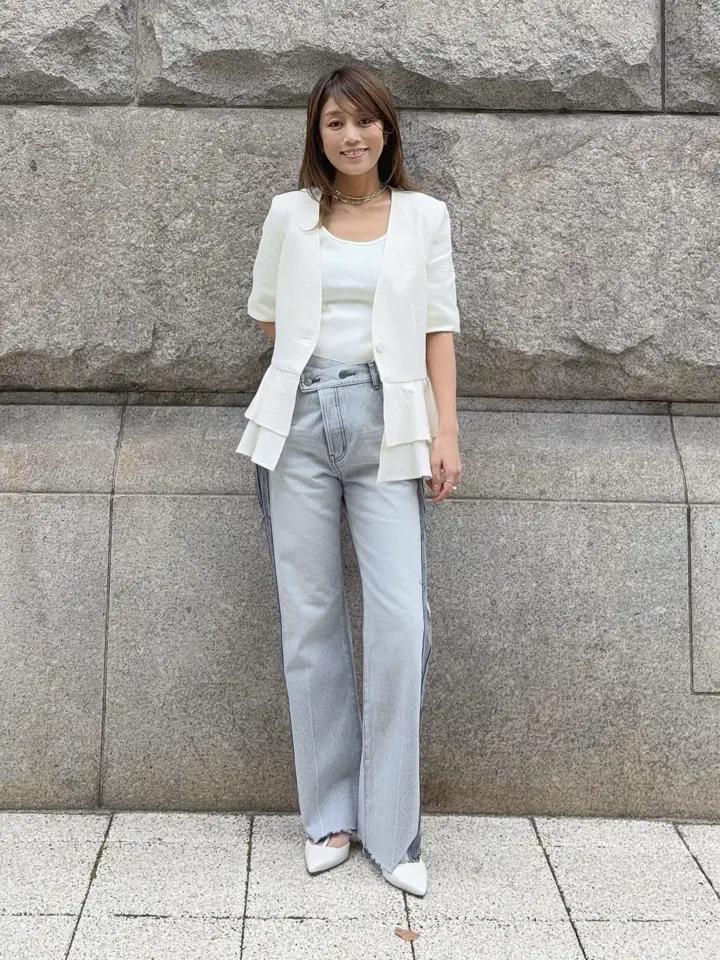 GRACE CONTINENTAL yukimi yonee コーディネート画像