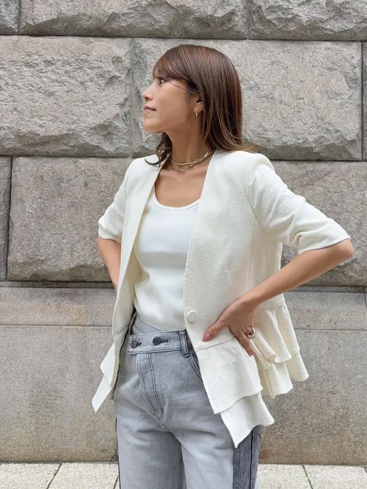 GRACE CONTINENTAL yukimi yonee コーディネート画像