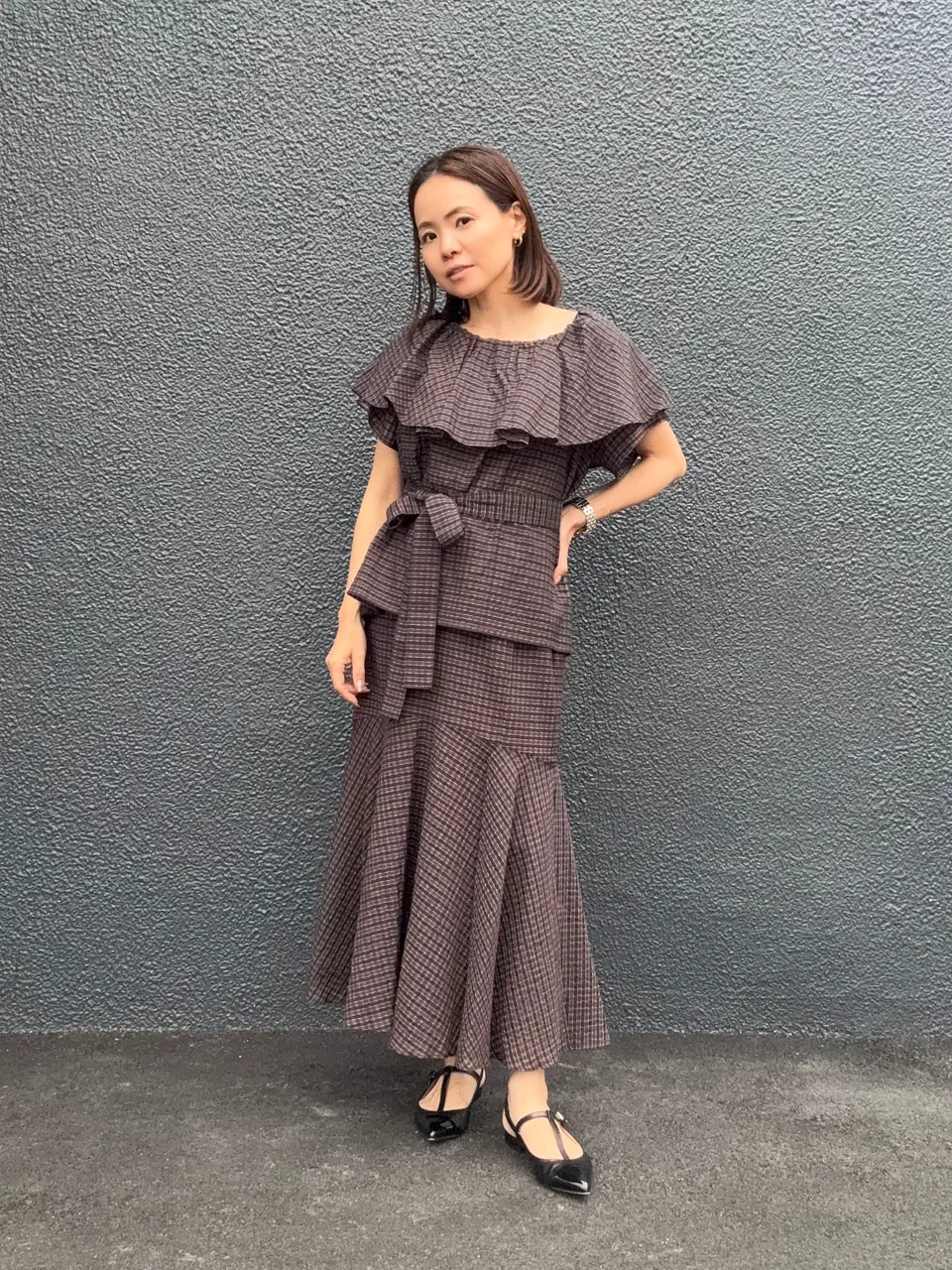 GRACE CONTINENTAL 穐山　香織 コーディネート画像