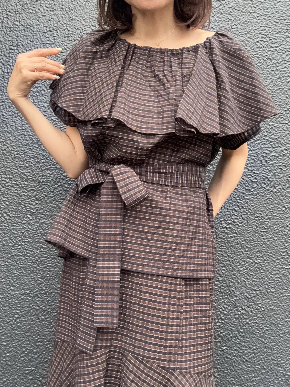 GRACE CONTINENTAL 穐山　香織 コーディネート画像