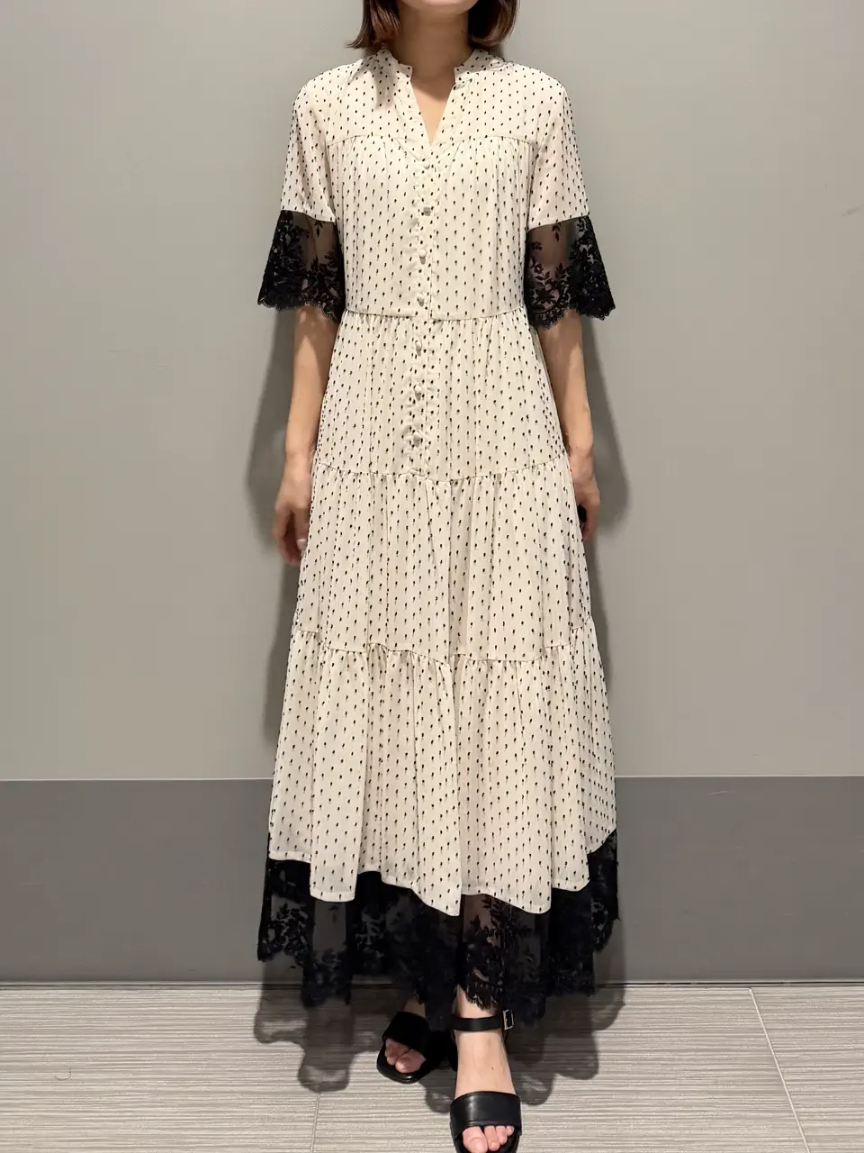 GRACE CONTINENTAL MORITA AI コーディネート画像