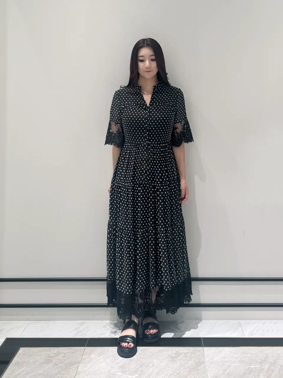 GRACE CONTINENTAL MOMOKO コーディネート画像