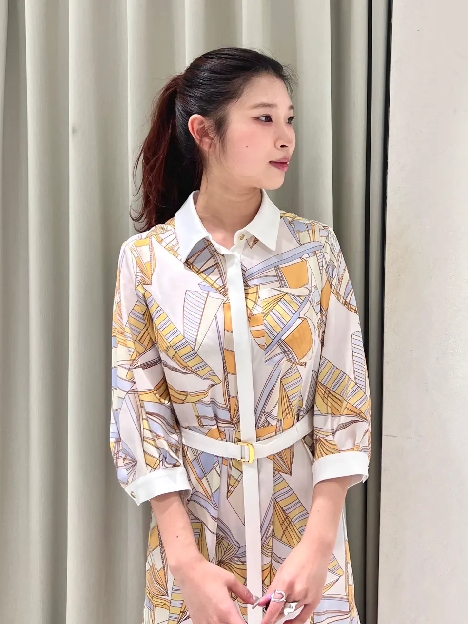 GRACE CONTINENTAL NORIA コーディネート画像